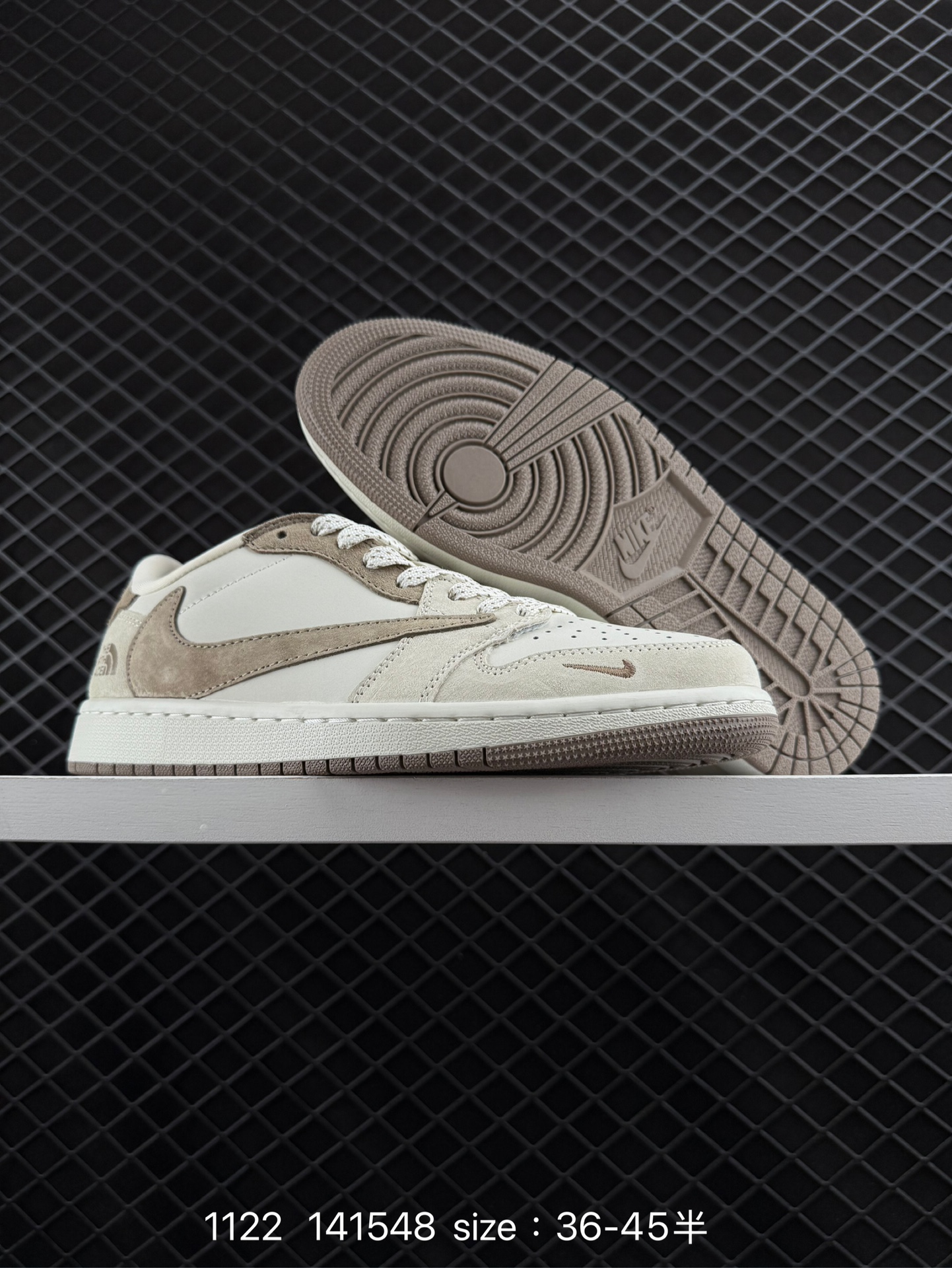 Travis Scott x Air Jordan 1 ” Reverse Mocha “